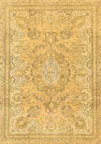 Abstract Brown Modern Rug, abs2128brn