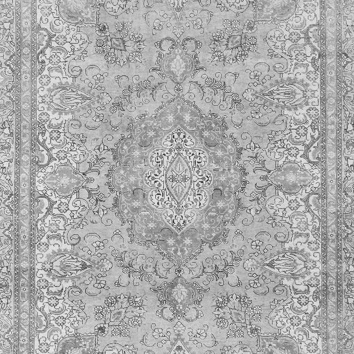 Machine Washable Abstract Gray Modern Rug, wshabs2128gry