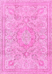 Abstract Pink Modern Rug, abs2128pnk