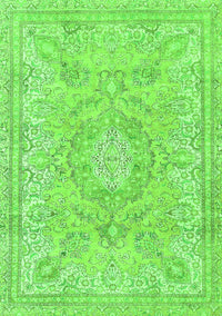 Abstract Green Modern Rug, abs2128grn