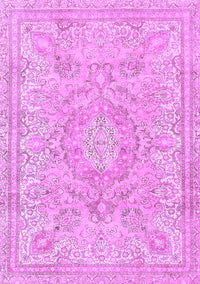 Abstract Purple Modern Rug, abs2128pur