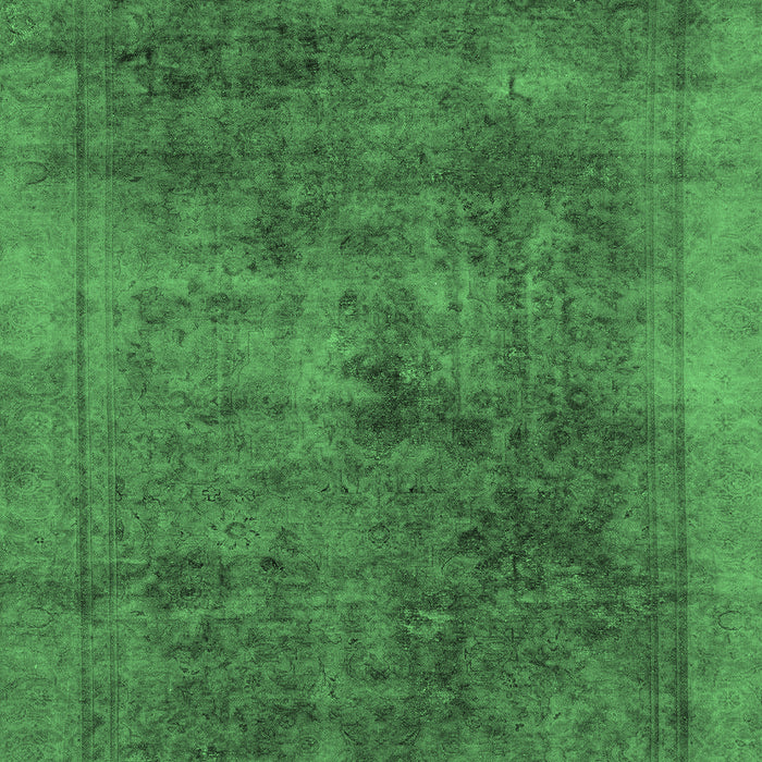 Abstract Emerald Green Modern Rug, abs2129emgrn