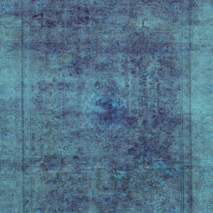 Abstract Turquoise Modern Rug, abs2129turq
