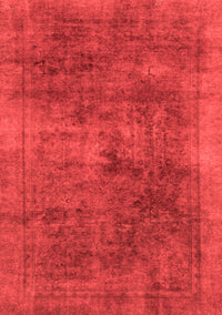 Abstract Red Modern Rug, abs2129red