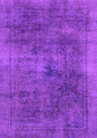Abstract Purple Modern Rug, abs2129pur