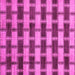 Square Machine Washable Abstract Pink Modern Rug, wshabs212pnk