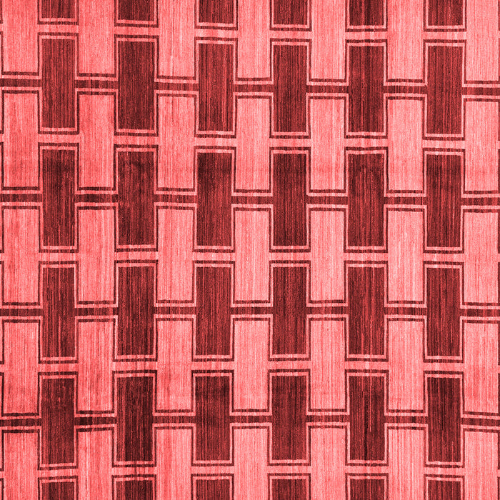 Abstract Red Modern Rug, abs212red