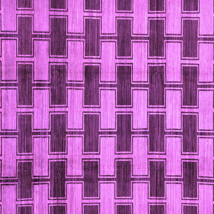 Square Abstract Purple Modern Rug, abs212pur