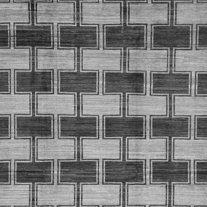 Abstract Gray Modern Rug, abs212gry