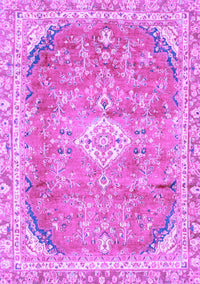 Abstract Purple Modern Rug, abs2130pur