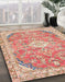 Machine Washable Abstract Brown Rug in a Family Room, wshabs2130