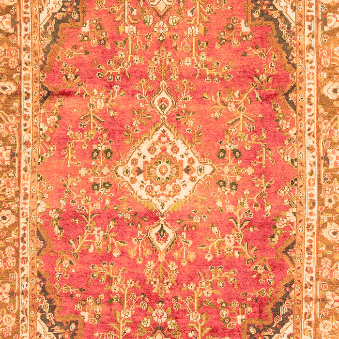 Abstract Orange Modern Rug, abs2130org