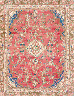 Abstract Brown Modern Rug, abs2130
