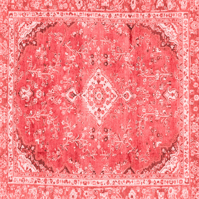 Abstract Red Modern Rug, abs2130red
