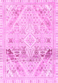 Abstract Pink Modern Rug, abs2131pnk