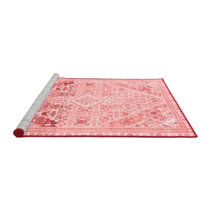 Modern Red Washable Rugs