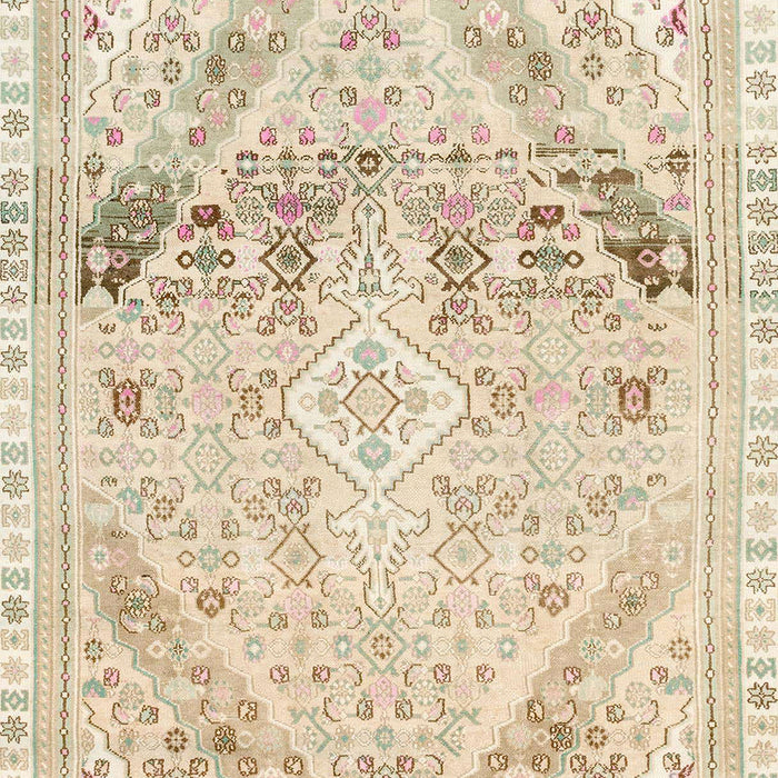 Machine Washable Abstract Brown Sugar Brown Rug, wshabs2131