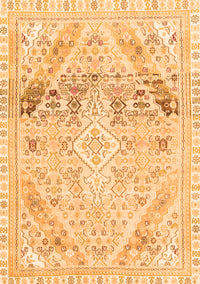 Abstract Orange Modern Rug, abs2131org