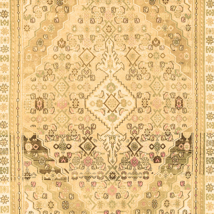 Abstract Brown Modern Rug, abs2131brn