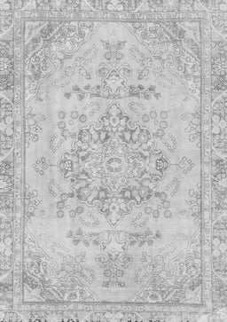 Abstract Gray Modern Rug, abs2132gry