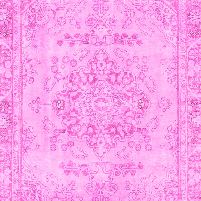 Machine Washable Abstract Pink Modern Rug, wshabs2132pnk
