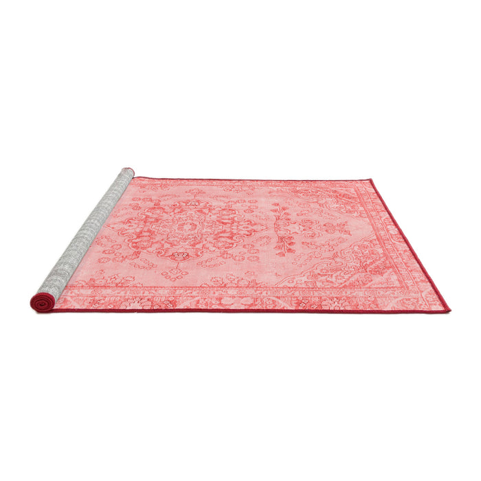 Modern Red Washable Rugs