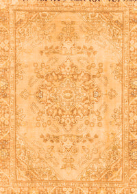 Abstract Orange Modern Rug, abs2132org