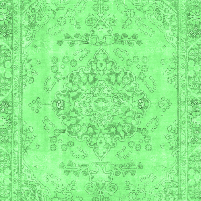 Machine Washable Abstract Emerald Green Modern Area Rugs, wshabs2132emgrn