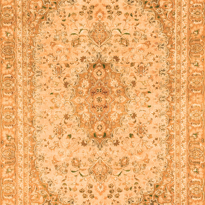 Machine Washable Abstract Orange Modern Area Rugs, wshabs2134org