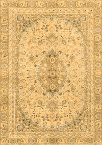 Abstract Brown Modern Rug, abs2134brn