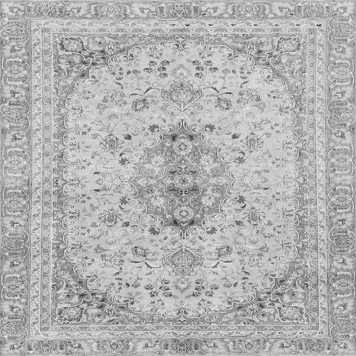 Square Machine Washable Abstract Gray Modern Rug, wshabs2134gry