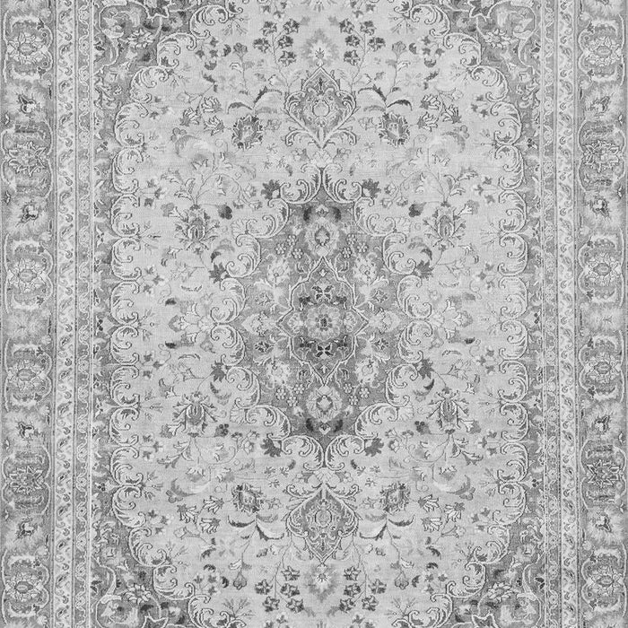 Machine Washable Abstract Gray Modern Rug, wshabs2134gry