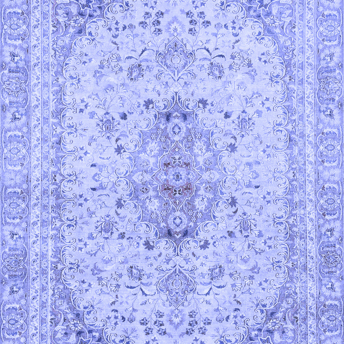 Abstract Blue Modern Rug, abs2134blu