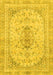 Abstract Yellow Modern Rug, abs2134yw