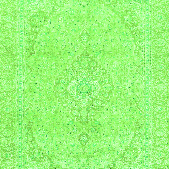 Abstract Green Modern Rug, abs2135grn