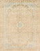 Abstract Khaki Gold Modern Rug, abs2135