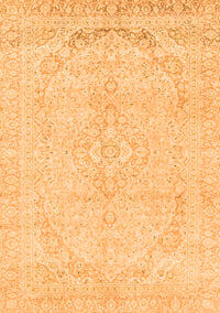 Abstract Orange Modern Rug, abs2135org