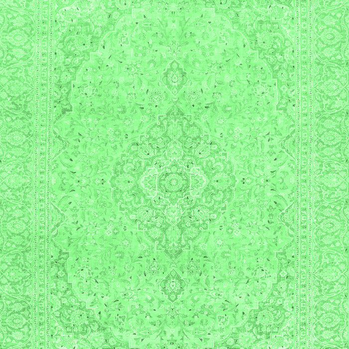 Abstract Emerald Green Modern Rug, abs2135emgrn