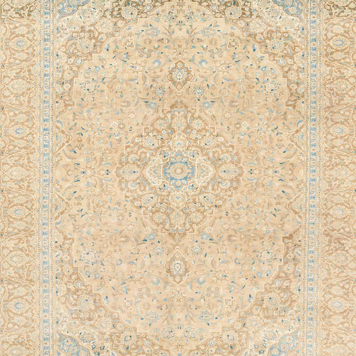 Machine Washable Abstract Khaki Gold Rug, wshabs2135