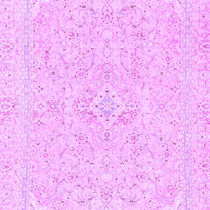 Machine Washable Abstract Purple Modern Area Rugs, wshabs2136pur