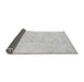 Sideview of Abstract Gray Modern Rug, abs2136gry