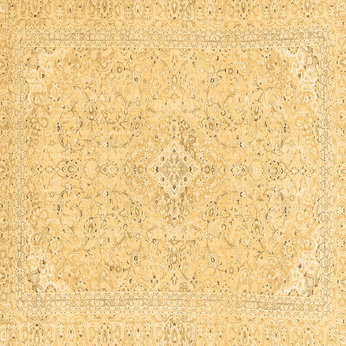 Square Abstract Brown Modern Rug, abs2136brn