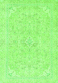 Abstract Green Modern Rug, abs2136grn