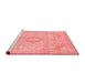 Modern Red Washable Rugs