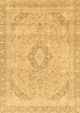 Abstract Brown Modern Rug, abs2137brn