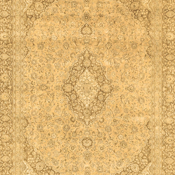Abstract Brown Modern Rug, abs2137brn