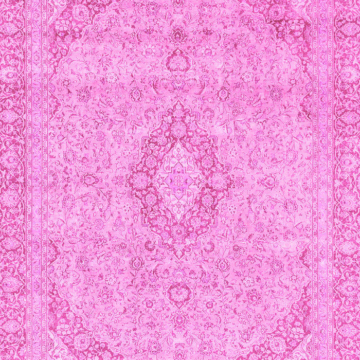 Machine Washable Abstract Pink Modern Rug, wshabs2137pnk
