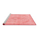 Modern Red Washable Rugs