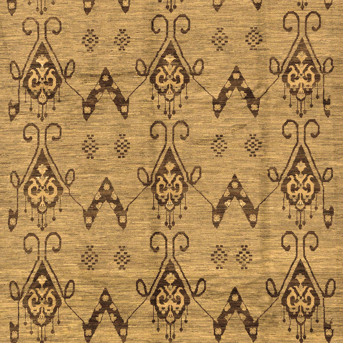 Machine Washable Abstract Brown Modern Rug, wshabs213brn