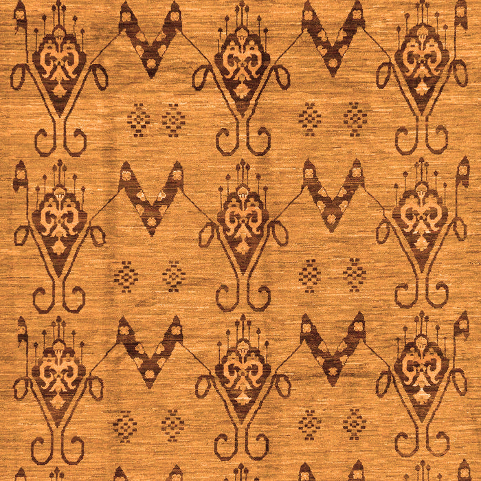 Machine Washable Abstract Orange Modern Area Rugs, wshabs213org